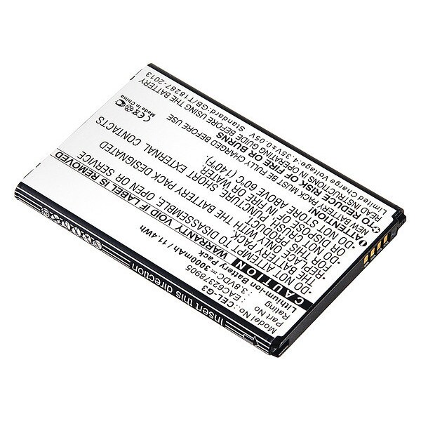 Ultralast Battery 3.8 Volt Lithium Ion Ultralast Cellular Phone/Smart Phone Battery - CEL-G3