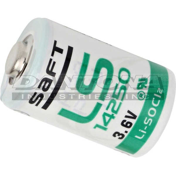 Dantona Dantona Battery - 1/2AA - 1200 mAh - 3.6 V DC - 1-/ Pack - COMP-4-SAFT