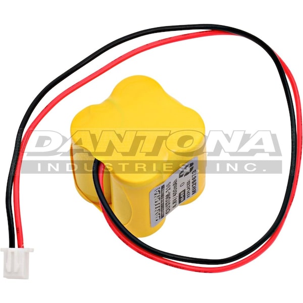 Dantona Battery 2.4 Volt Nickel Cadmium Dantona Emergency Lighting Battery - CUSTOM-179
