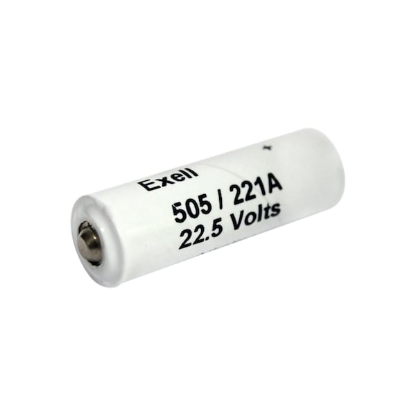 Exell Battery A221 505A Alkaline 22.5V Battery NEDA 221 BLR155 15F15 - A221/505A