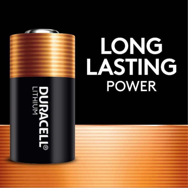 Duracell Duracell Lithium Photo 3V Battery - DL123A - For Multipurpose - 3 V DC - 2-/ Pack - DL123AB2PK