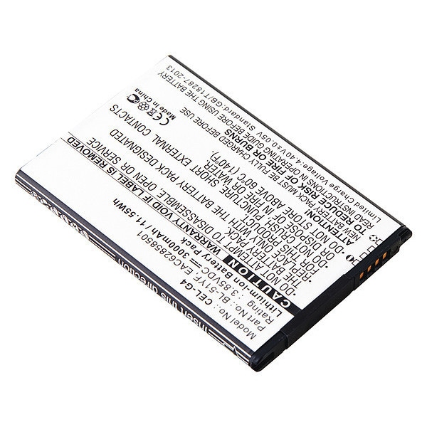 Ultralast Dantona Battery - For Cell Phone - Battery Rechargeable - 3000 mAh - 3.85 V DC - 1-/ Pack - CEL-G4