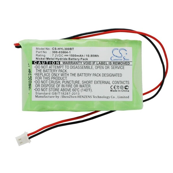 Bsc Preferred Adi LYNX ALARM PANEL WALYNX-RCHB-SC Alarm Replacement Battery - CS-HYL300BT.2