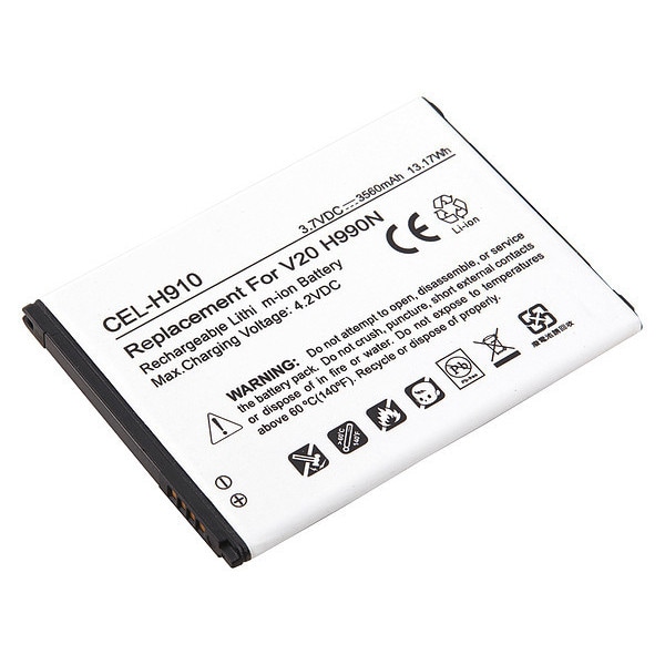 Ultralast Battery 3.8 Volt Lithium Ion Ultralast Cellular Phone/Smart Phone Battery - CEL-H910