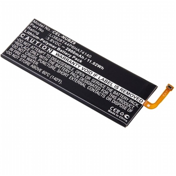 Dantona Replacement Cell Phone Battery for ZTE LI3828T44P6HA74140 - CEL-NUBZ9