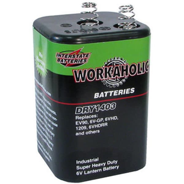 Interstate Batteries Interstate All Battery DRY1403 Heavy Duty Lantern Battery - 6V - IN573627