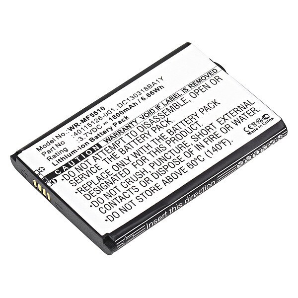 Ultralast Battery 3.7 Volt Lithium Ion Ultralast Wireless Router Battery - WR-MF5510