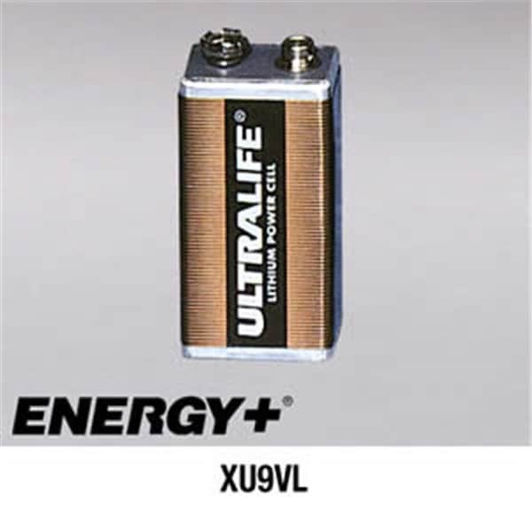 Fedco Batteries FedCo Batteries Compatible with  Ultralife XU9VL 9 Volt Size Lithium Battery - 9.0V  1200mAh - XU9VL