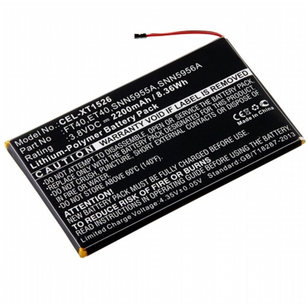 Dantona Replacement Cell Phone Battery for Motorola SNN5955A - CEL-XT1526