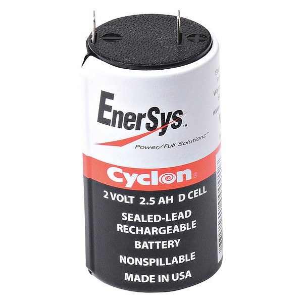 Enersys/Hawker Battery 2 Volt Lead Acid EnerSys/Hawker Emergency Lighting Battery - CYCLON-D