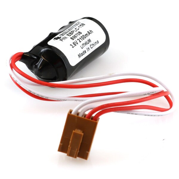 Exell Battery 3.6V Lithium PLC Computer Backup Battery Replaces B9670B C20 C120 - EBPLC-158
