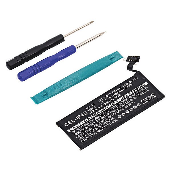 Ultralast Dantona Battery - For Cell Phone - Battery Rechargeable - 1450 mAh - 3.7 V DC - 1-/ Pack - CEL-IP4S