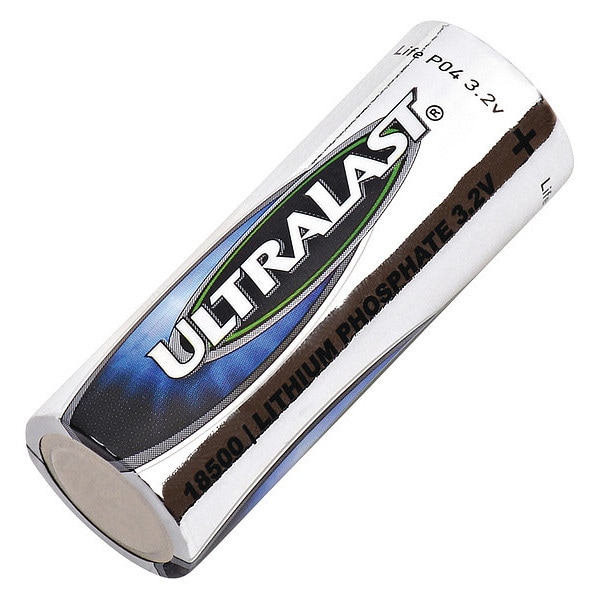 Dantona Battery 3.2 Volt Lithium, Lithium Iron Phosphate (LiFeP04) Dantona Solar Lighting Battery - LIFEO4-18500
