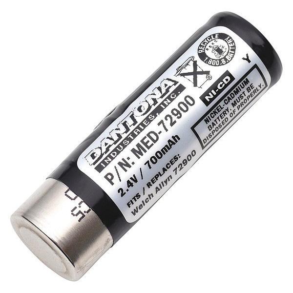 Dantona Battery 2.4 Volt Nickel Cadmium Dantona Medical Battery - MED-72900