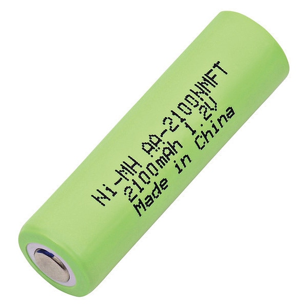 Dantona Battery 1.2 Volt Nickel Metal Hydride Dantona Single Cell Battery - AA-2100NMFT