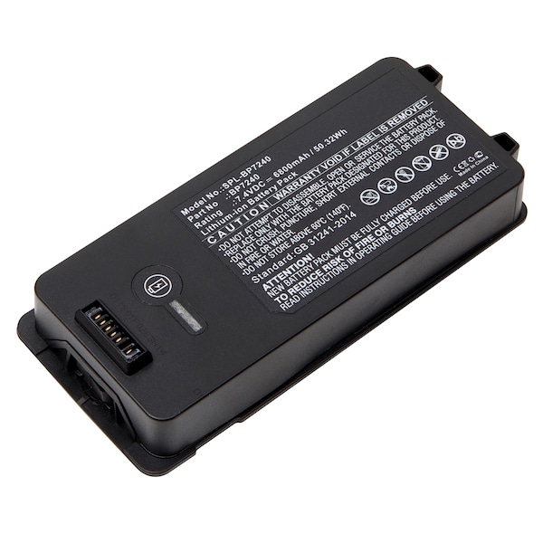 Dantona Meter Battery - Fluke 753, 754, 754 VIP1, 754 VIP2, BP7240 - SPL-BP7240