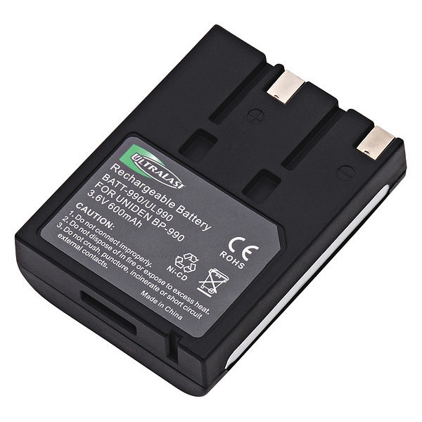 Ultralast Battery 3.6 Volt Nickel Cadmium Ultralast Cordless Phone Battery - BATT-990