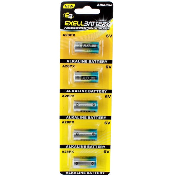 Exell Battery 41pc Alkaline Batteries Kit Includes A28PX 23A L1154 L626 L1131 and Watch Opener - EB-KIT-103