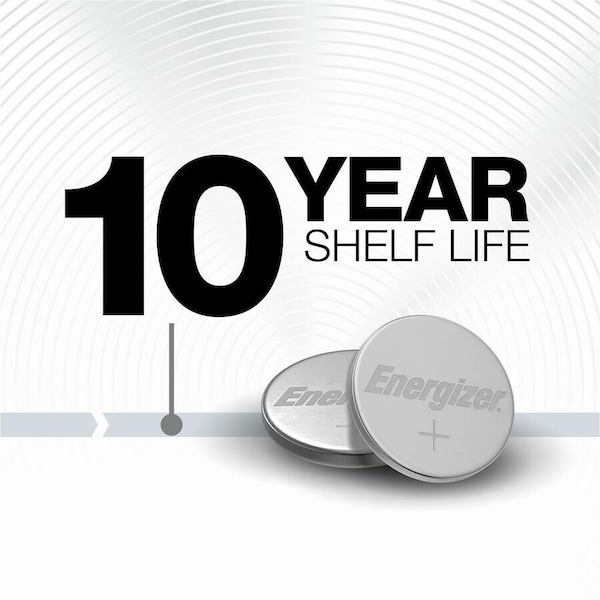 Energizer Coin Cell Battery, 2032, Lithium, 3V, Pack of 5 - ECRN2032