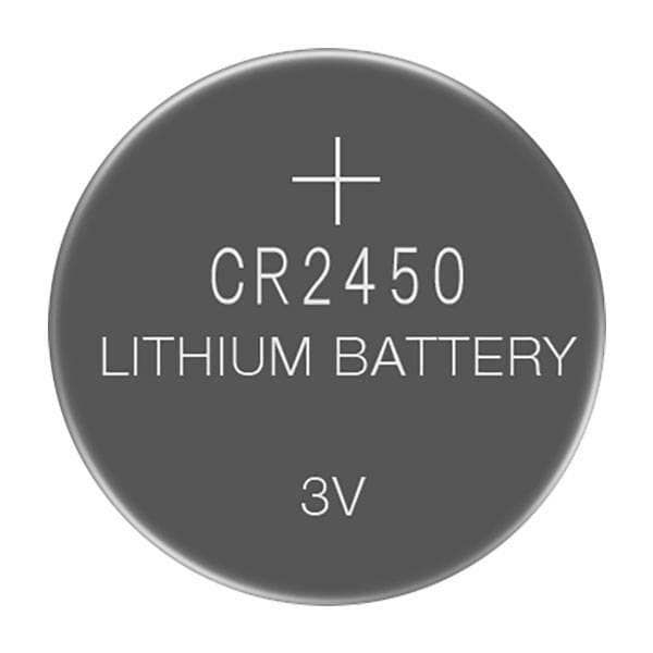 Zeus Battery Products 3V 580MAH LIMNO2 COIN CELL, 5PK - CR2450
