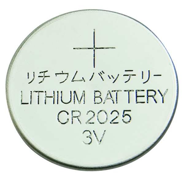 Zoro Select Coin Cell, 2025, Lithium, 3V - 2CUR8
