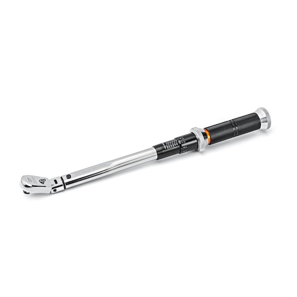 Gearwrench 3/8" Drive 120XP™ Flex Head Micrometer Torque Wrench 5-75 ft/lbs. - 85188