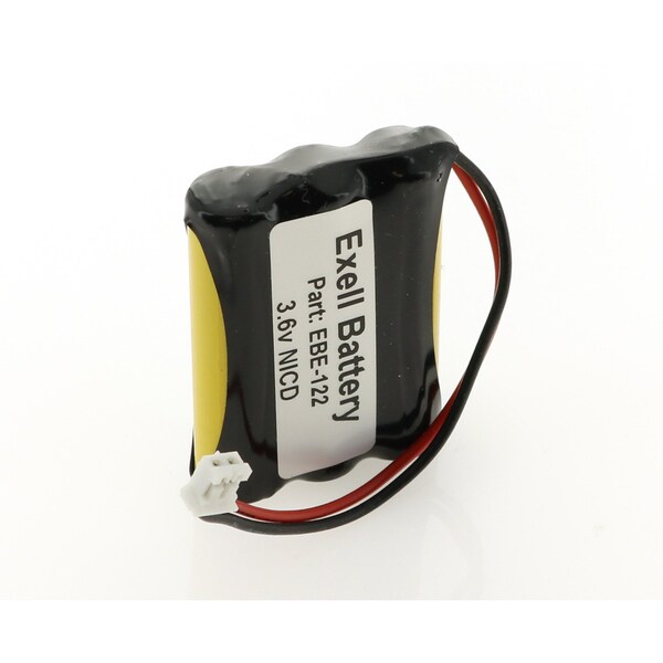 Exell Battery ATM Machine Battery Fits Resistacap N250AAAF3WL Replaces CUSTOM-122 - EBE-122