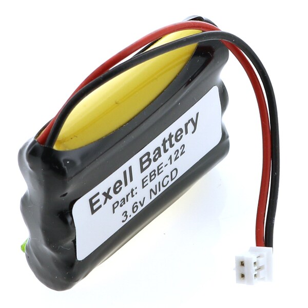 Exell Battery ATM Machine Battery Fits Resistacap N250AAAF3WL Replaces CUSTOM-122 - EBE-122