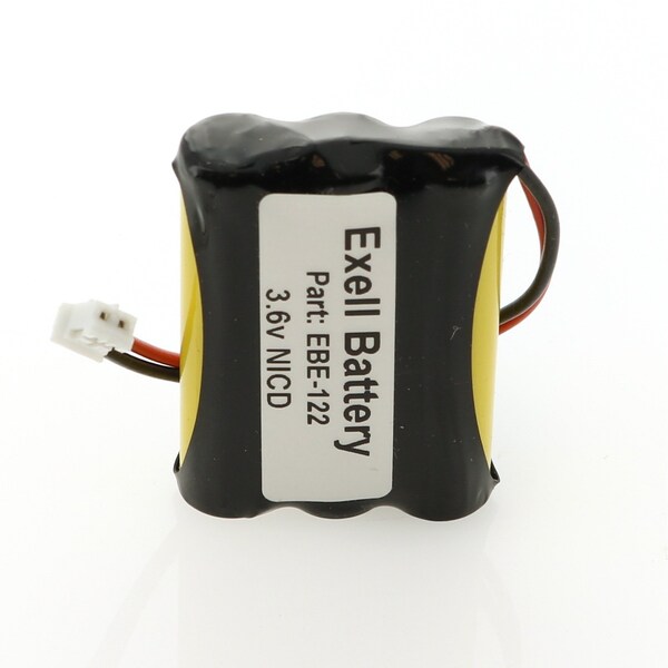 Exell Battery ATM Machine Battery Fits Resistacap N250AAAF3WL Replaces CUSTOM-122 - EBE-122