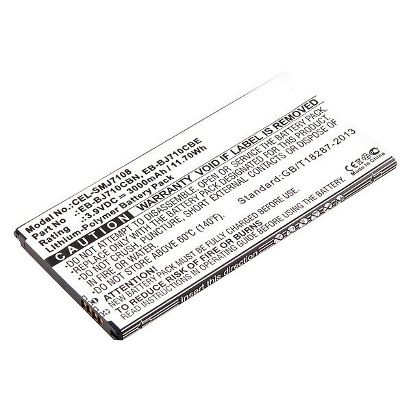 Ultralast Battery 3.9 Volt Lithium Polymer Ultralast Cellular Phone/Smart Phone Battery - CEL-SMJ7108