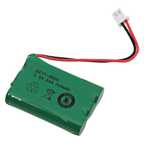Ultralast Battery 3.6 Volt Nickel Metal Hydride Ultralast Cordless Phone Battery - BATT-9600