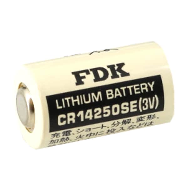 Exell Battery 3V 1/2 AA CR14250SE High Capacity Laser Lithium Button Top Battery - EBPLC-7