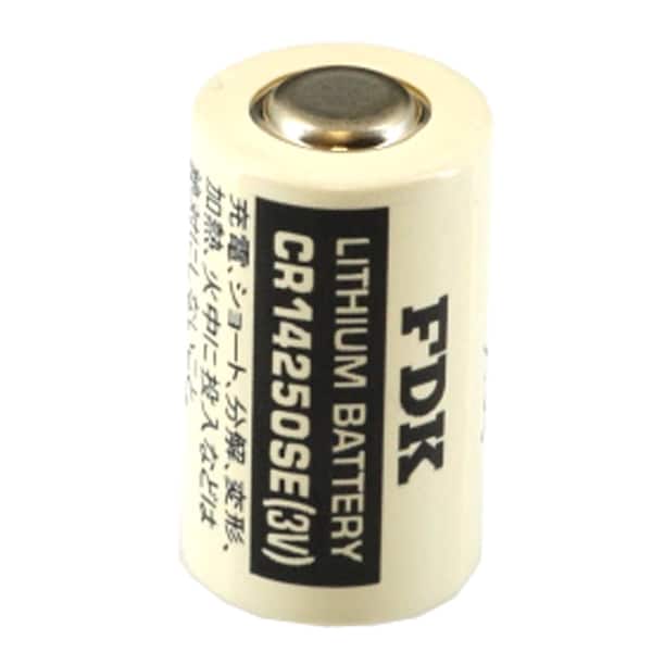 Exell Battery 3V 1/2 AA CR14250SE High Capacity Laser Lithium Button Top Battery - EBPLC-7