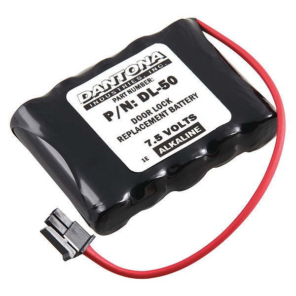 Dantona Battery 7.5 Volt Alkaline Dantona Electronic Door Lock Battery - DL-50