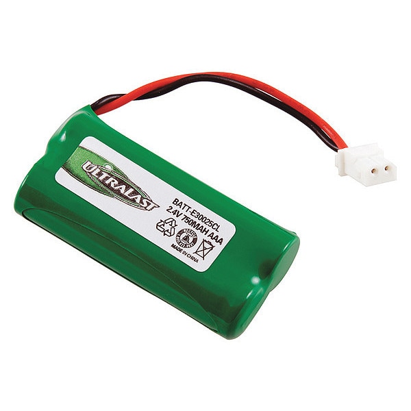 Ultralast Ultralast Battery - For Cordless Phone - Battery Rechargeable - 750 mAh - 2.4 V DC - 1-/ Pack - BATT-E30025CL