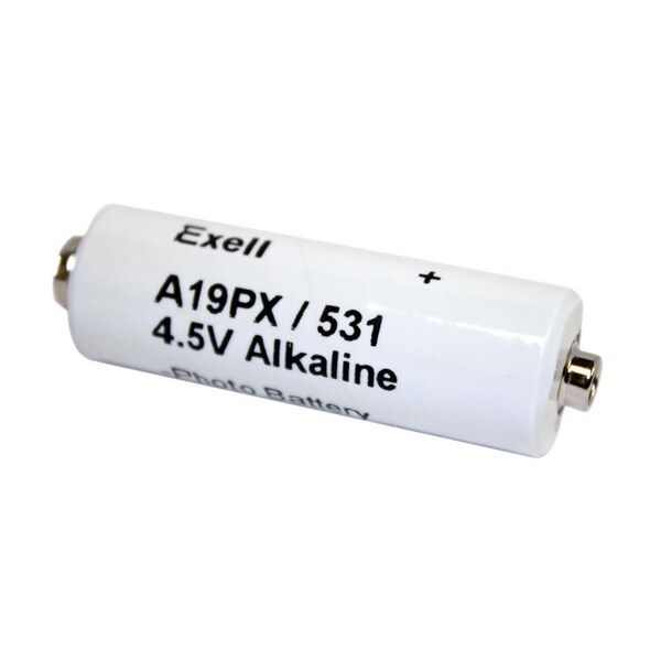 Exell Battery A19PX 4.5V Alkaline Battery V19PX 531 RPX19 A19PX EPX19 - A19PX