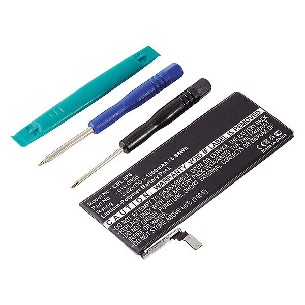 Ultralast Battery 3.8 Volt Lithium Ion Ultralast Cellular Phone/Smart Phone Battery - CEL-IP6