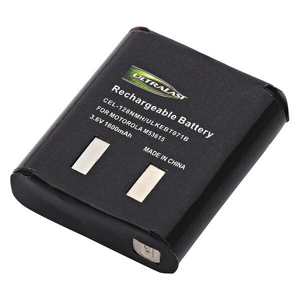 Ultralast Ultralast Battery - For Walkie Talkie Radio - Battery Rechargeable - 1600 mAh - 3.6 V DC - 1-/ Pack - CEL-128NMH