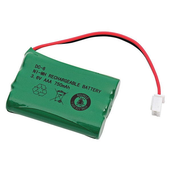 Ultralast Dantona Battery - Battery Rechargeable - 750 mAh - 3.6 V DC - 1-/ Pack - DC-6