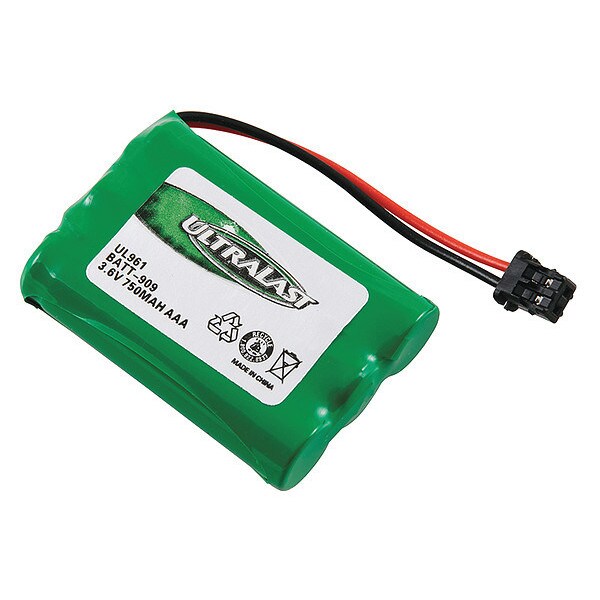 Ultralast NABC UL-961 UltraLast Nickel Metal Hydride Cordless Phone Battery - Nickel-Metal Hydride - 3.6V DC - UL961