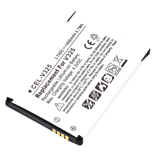 Ultralast Ultralast Battery - For Cell Phone - Battery Rechargeable - 1000 mAh - 3.7 V DC - 1-/ Pack - CEL-V325