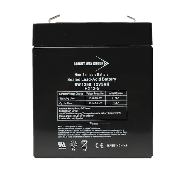 Bright Way Group BWG 1250 F1 Battery - BW 1250 F1 (0124)