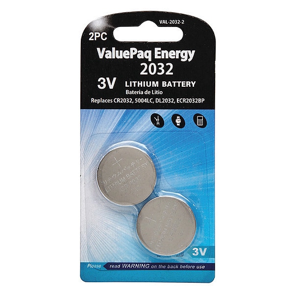 Dantona Battery 3 Volt Lithium (CR) Dantona 2 Pack Lithium Batteries - VAL-2032-2