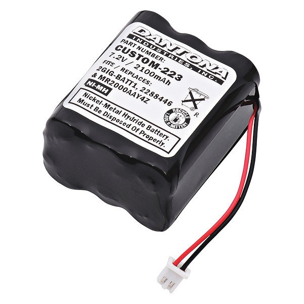 Dantona Battery 7.2 Volt Nickel Metal Hydride Dantona Emergency Lighting Battery - LINSSC00079