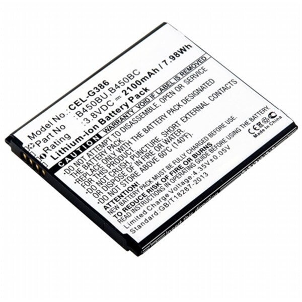 Dantona Replacement Cell Phone Battery for Samsung B450BC - CEL-G386