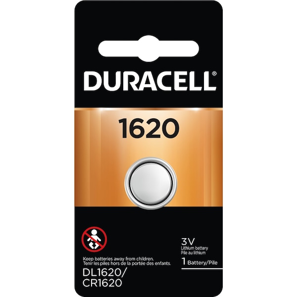 Duracell Duracell DL1620BPK Coin Cell General Purpose Battery - For Multipurpose - 3 V DC - DL1620BPK