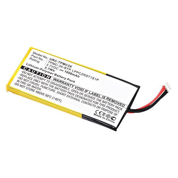 Ultralast Dantona Battery - Battery Rechargeable - 1000 mAh - 3.7 V DC - 1-/ Pack - URC-TPMC3X