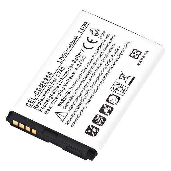 Ultralast Ultralast Battery - For Cell Phone - Battery Rechargeable - 650 mAh - 3.7 V DC - 1-/ Pack - CEL-CDM8950