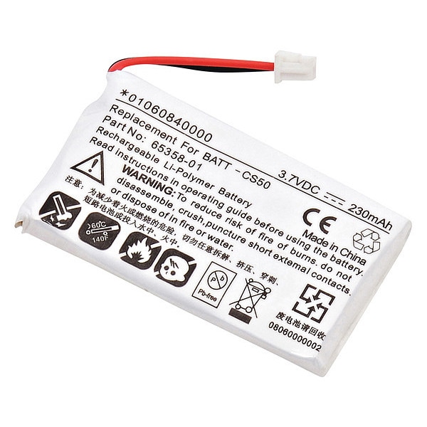 Ultralast Battery 3.7 Volt Lithium Polymer Ultralast Cordless Phone Battery - BATT-CS50