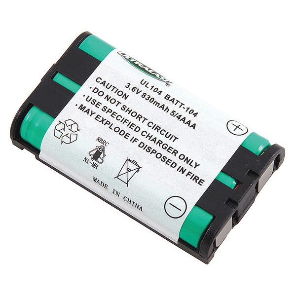 Ultralast Dantona Cordless Phone Battery - For Phone - Battery Rechargeable - 830 mAh - 3.6 V DC - BATT-104